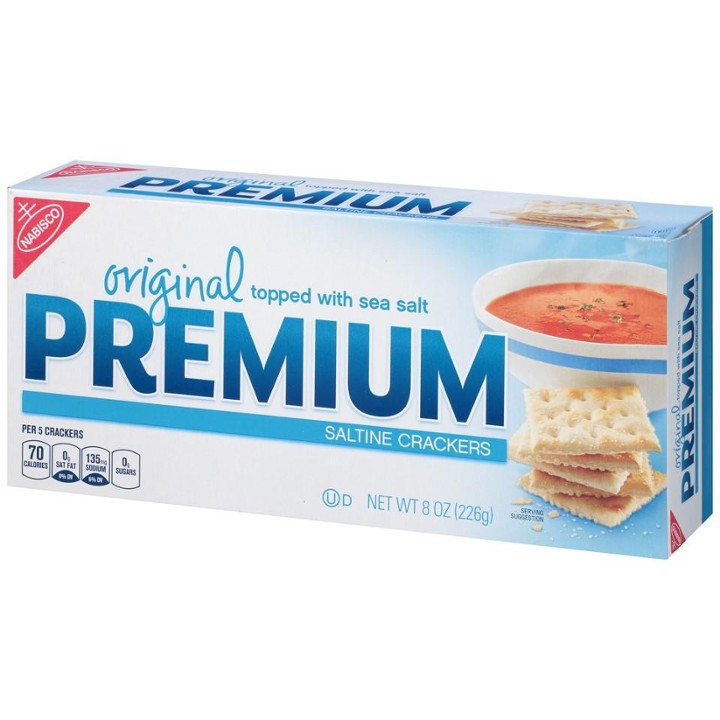 Nabisco Premium Original Saltine Crackers, 8 Oz.