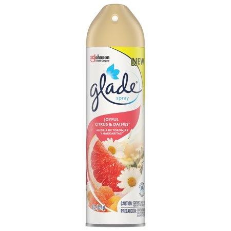 Glade Air Freshener Room Spray  Joyful Citrus & Daisies  8 Oz  1 Ct
