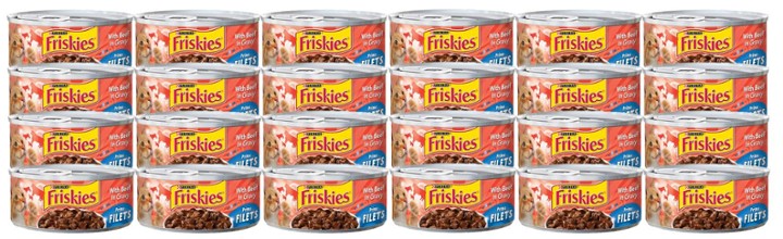 Friskies 5.5 Oz Prime Filets with Beef in Gravy Wet Cat Food