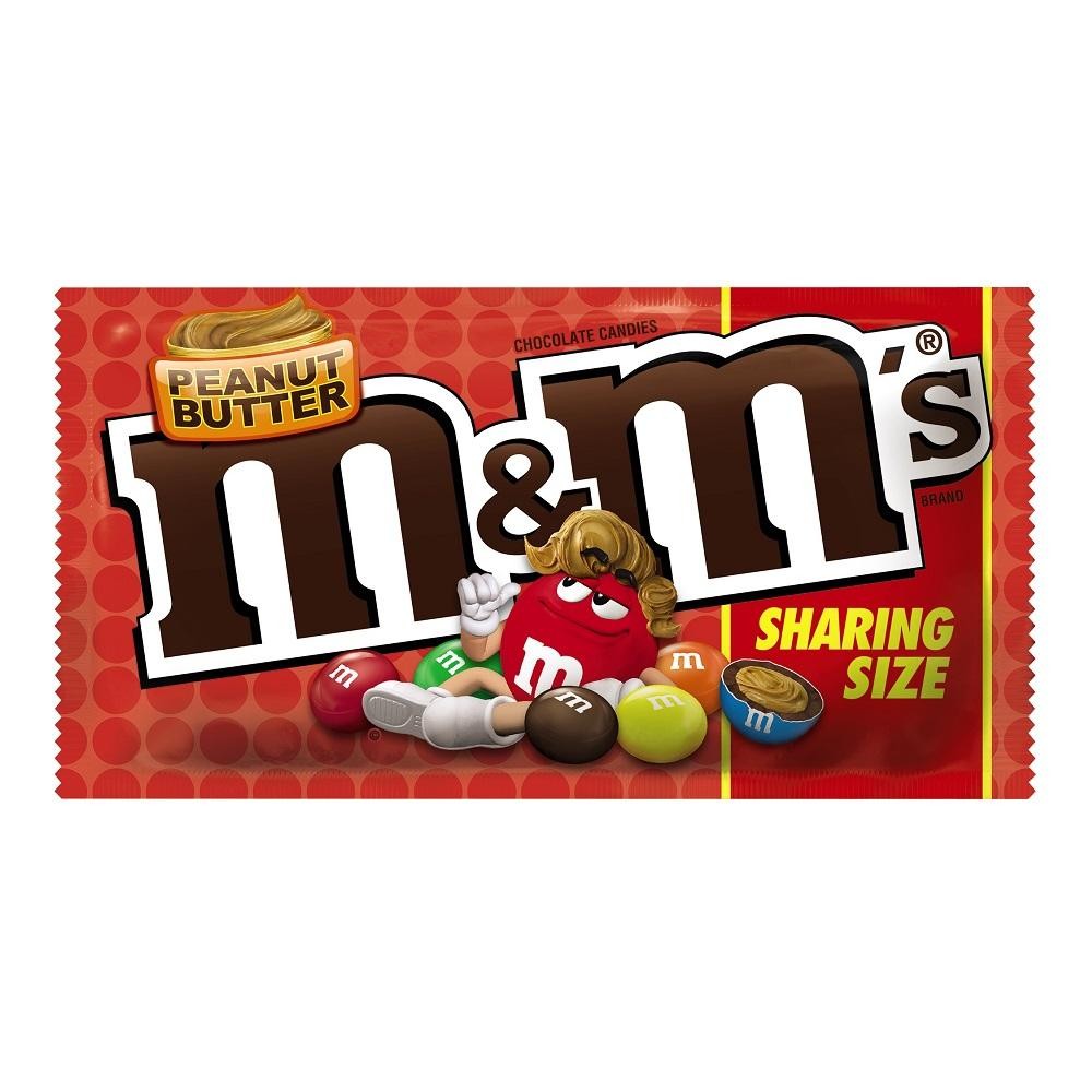 M&M's Peanut Butter Chocolate Candy Peanut Butter - 2.83 Oz