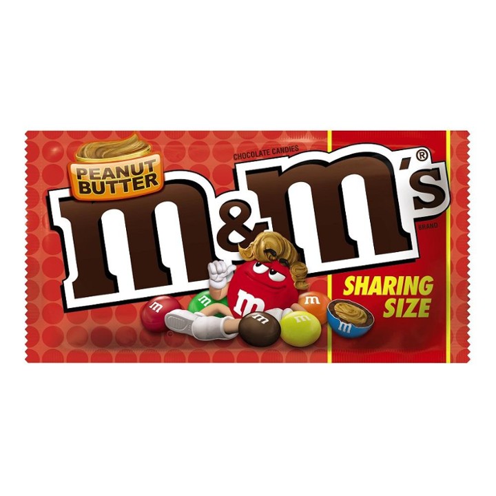 M&M's Peanut Butter Chocolate Candy Peanut Butter - 2.83 Oz
