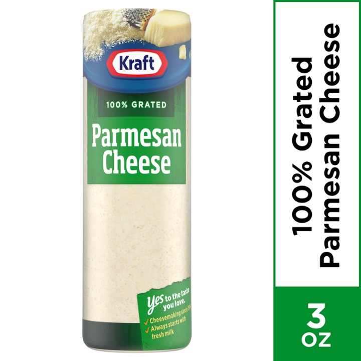 Kraft Grated Parmesan Cheese 3oz