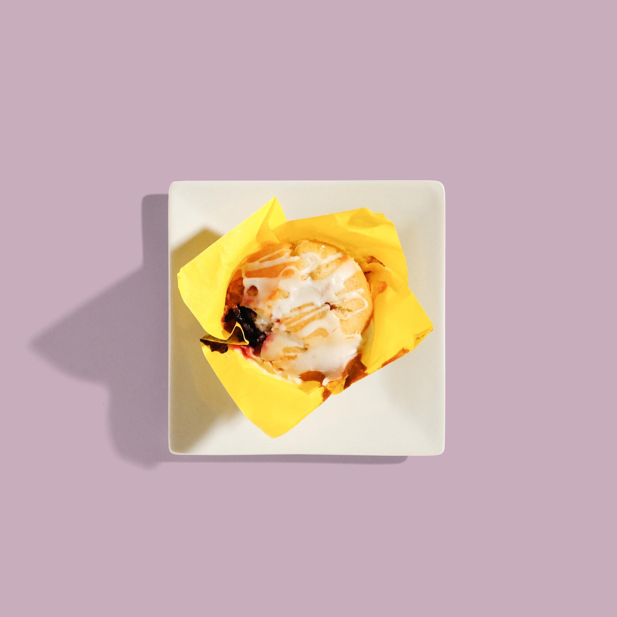 Gluten Free Muffin: Blackberry Lemon