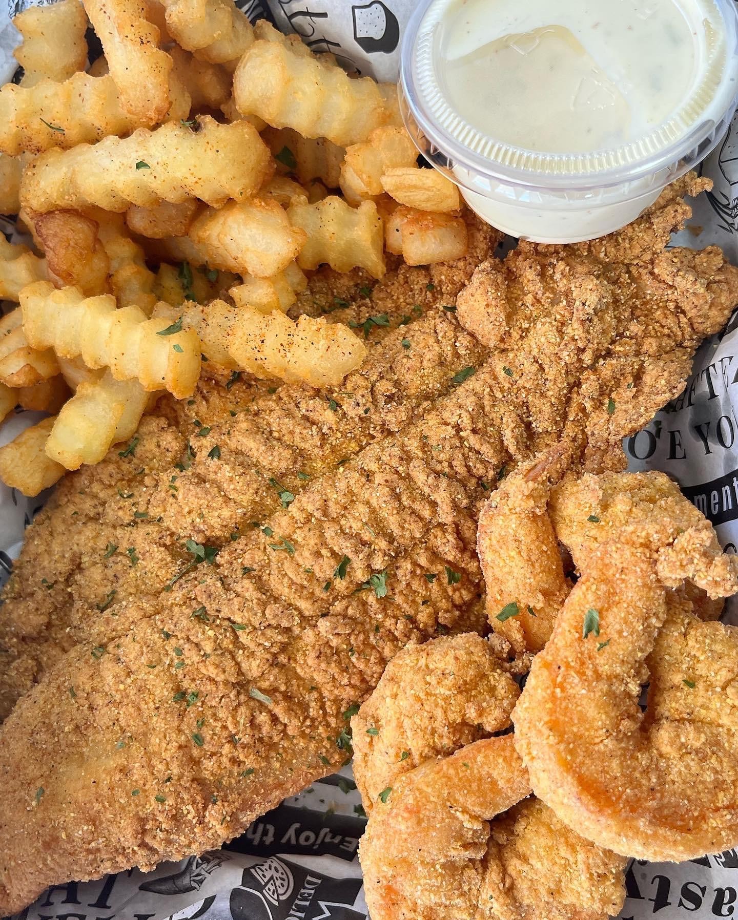 1810 Fry Road - Catfish & Shrimp w/ 1 Side
