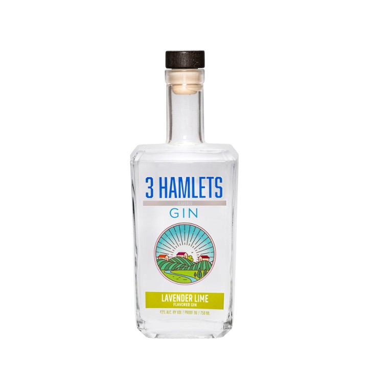750ML - 3 Hamlets Lavender Lime