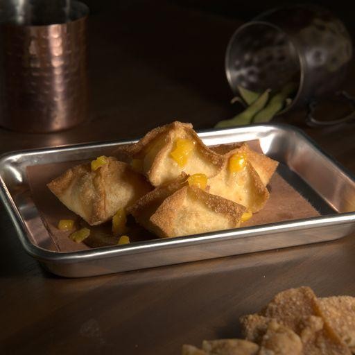 Peaches & Cream Wontons
