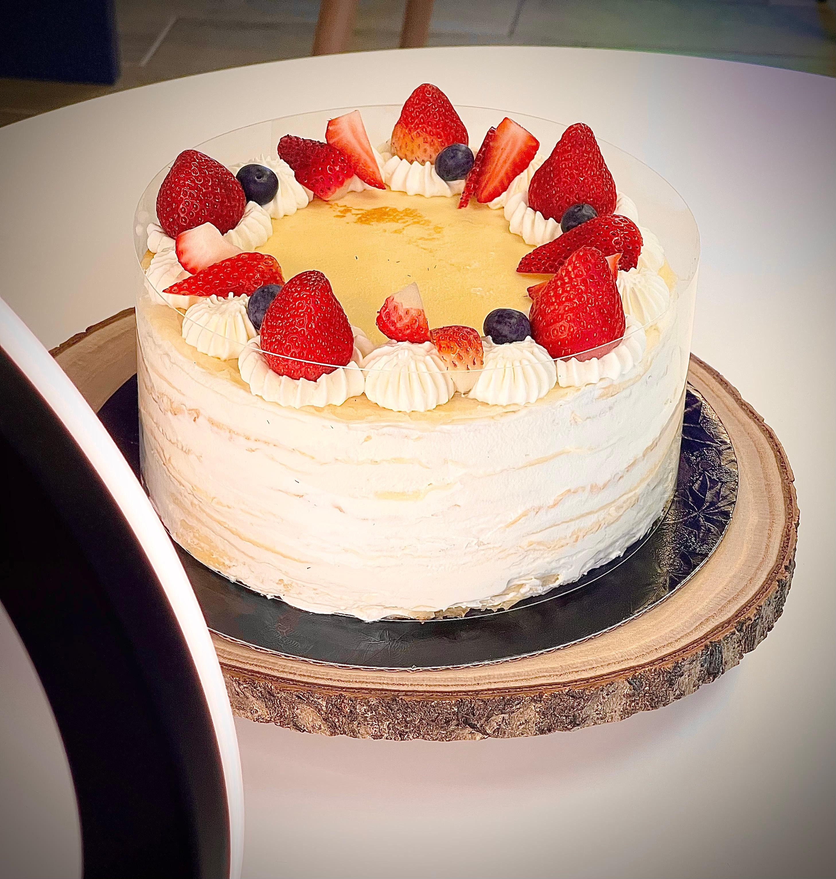 Vanilla crepe cake “8
