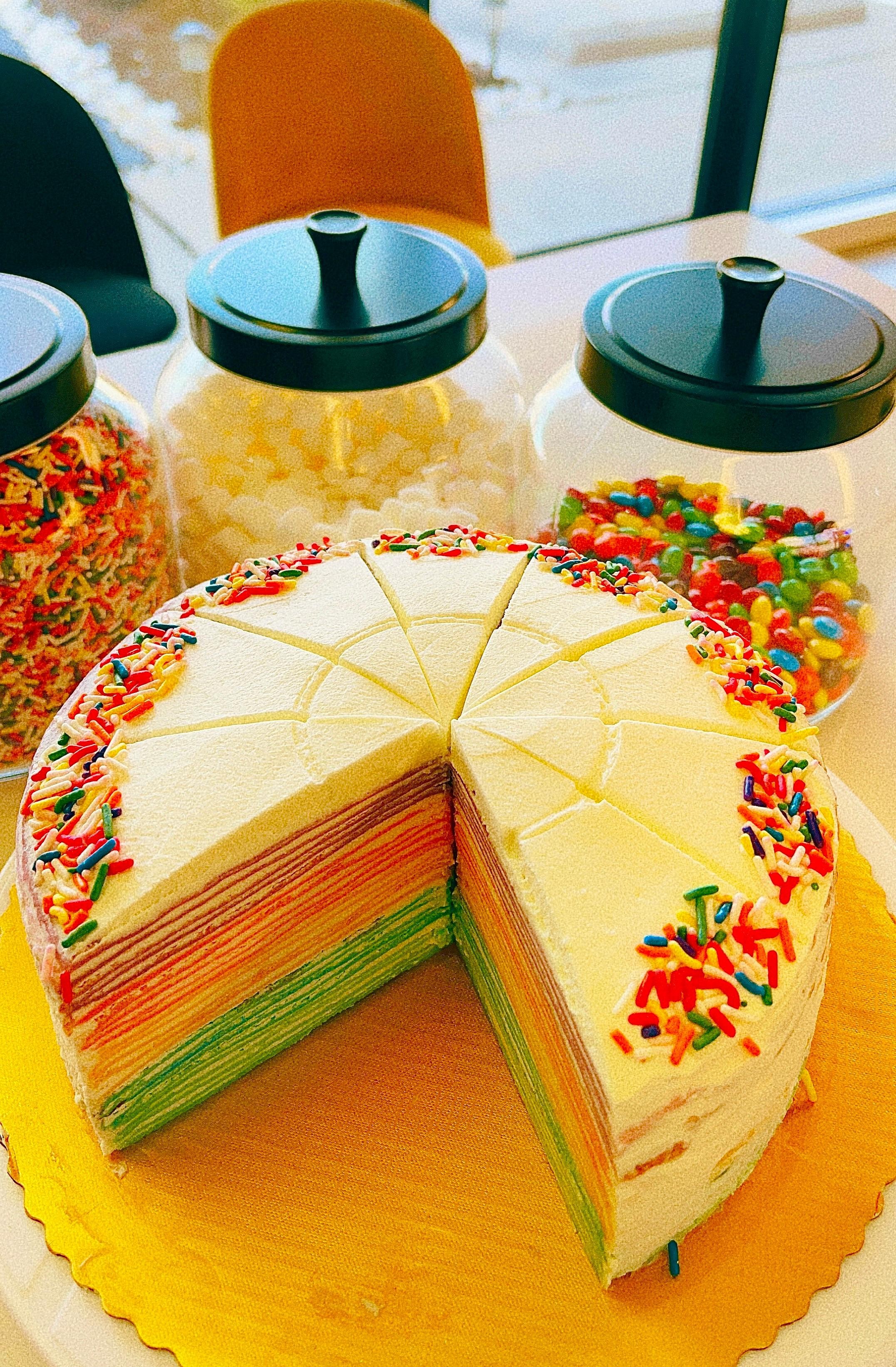 Rain Bow Mille Crepes