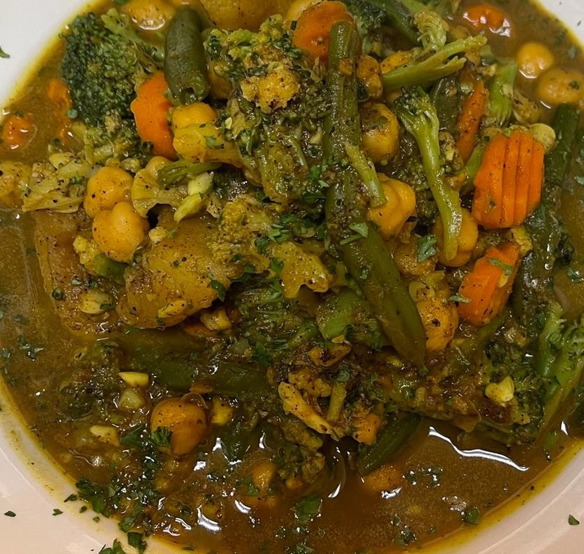 Vegetable Curry 1/2 tray