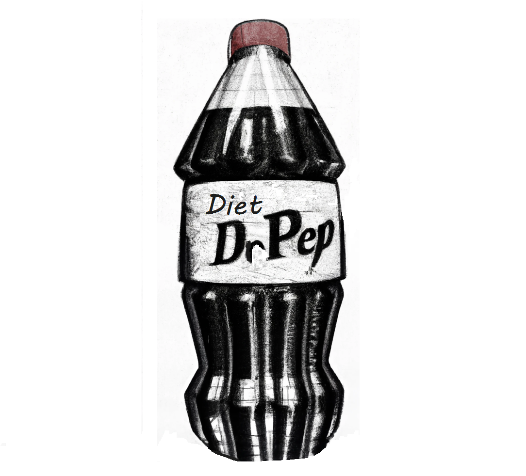 Diet Dr Pepper 16.9oz bottle