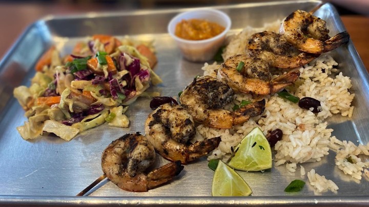 FRIDAY - Jerk Shrimp Skewer