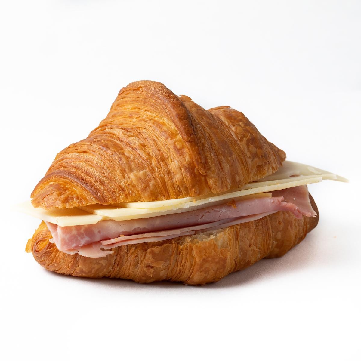 Ham Egg and Cheese Croissant