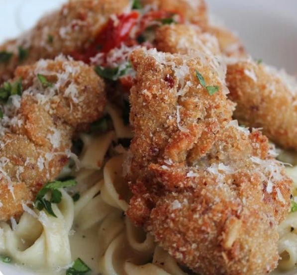 Fried Oyster Scampi