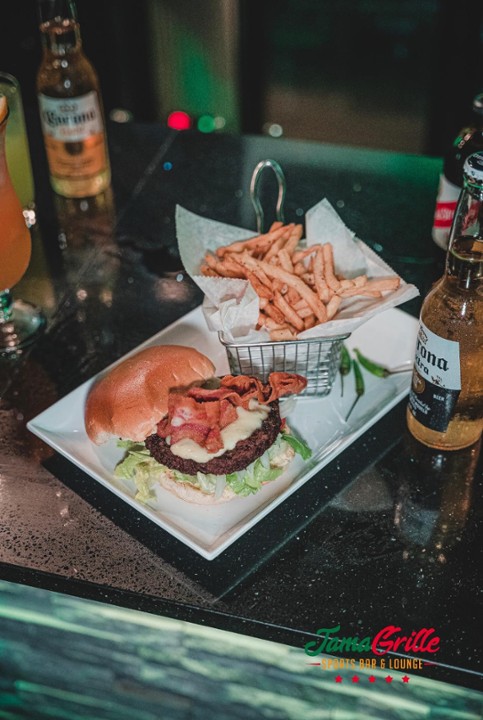 Bacon & Blue Cheese Burger