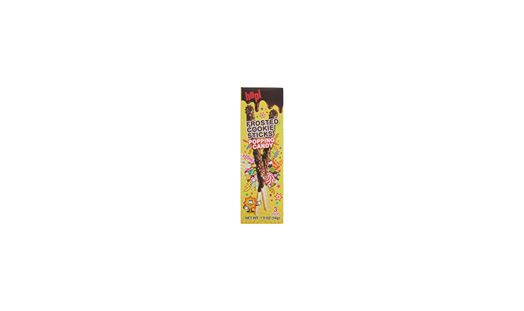 Hapi Frosted Cookie Sticks - Popping Candy
