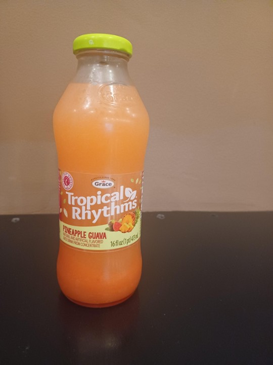 Tropical Rythms Pineapple Guava Juice 16FL OZ.