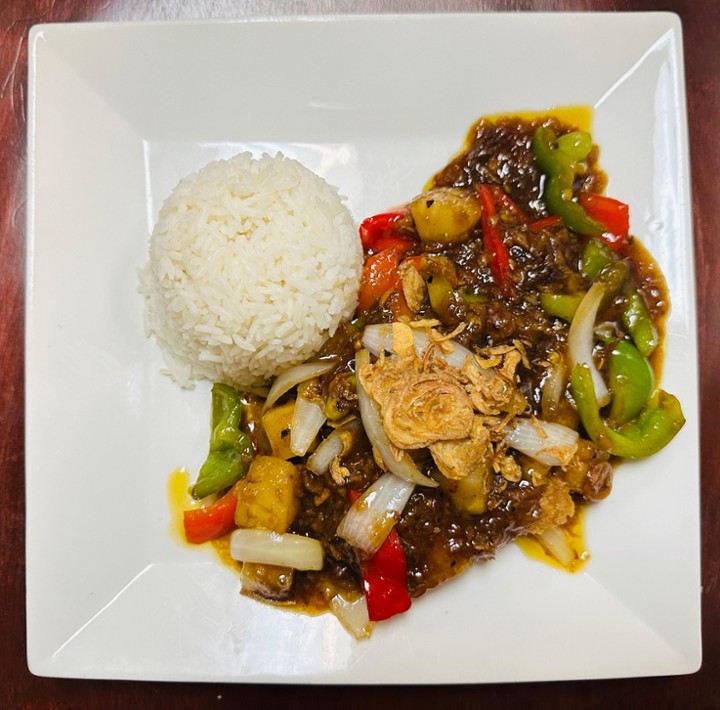 Spicy Sweet and Sour Fish (Lunch) 🌶️🌶️