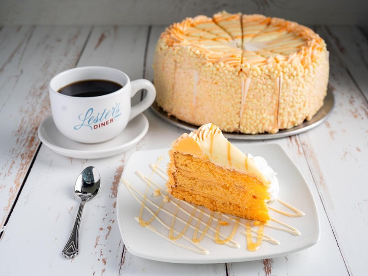 Slice Orange Sunshine  Cake