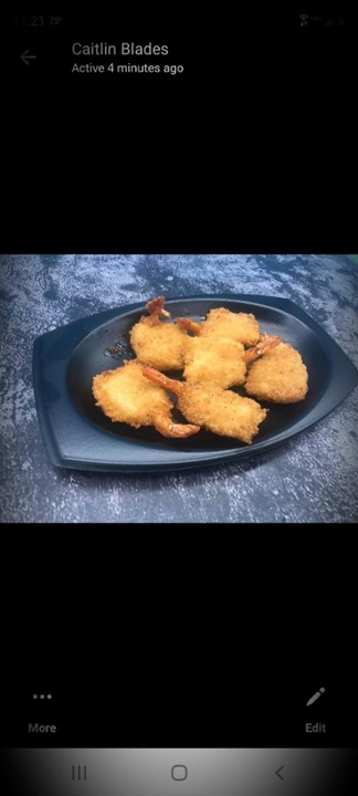 6 Breaded Butterfly Shrimp