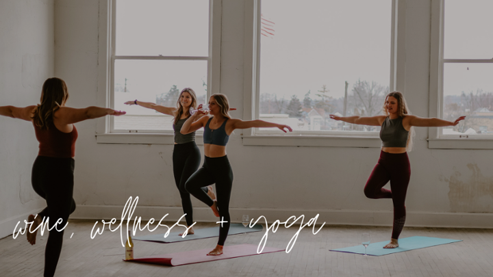 Wine, Wellness + Yoga Workshops 🧘🏼