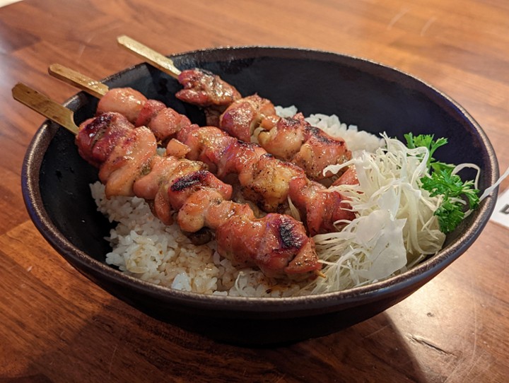 YAKITORI DINNER (with miso soup)