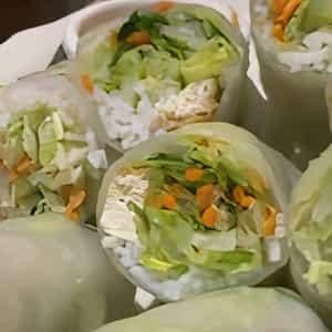 A2. Fresh Salad Rolls