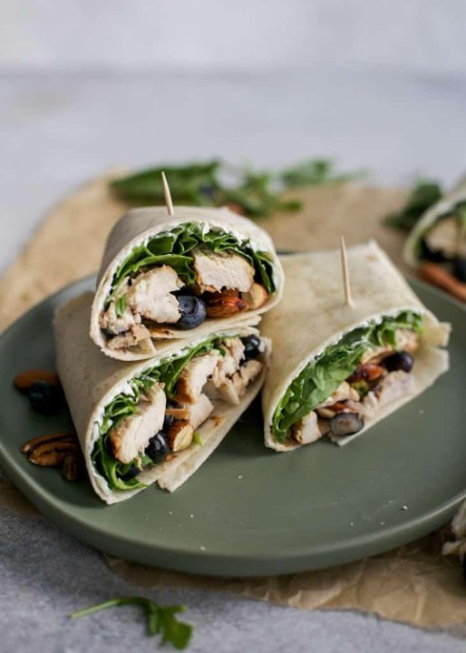 Catering Chicken & Goat Cheese Wrap