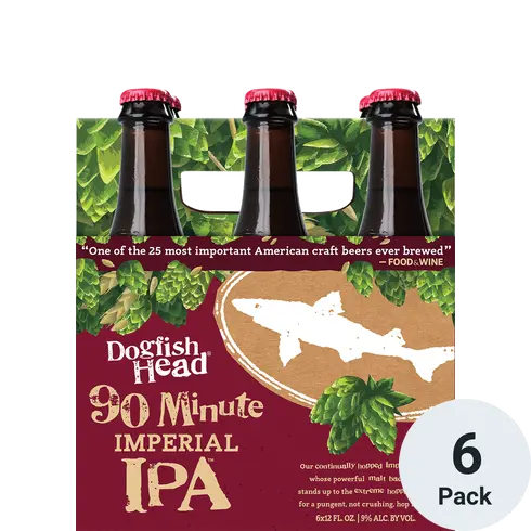 Dogfish Head 90-Minute IPA 6pk-12oz btls TO