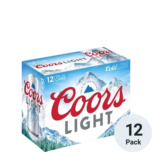 Coors Light 12pk-12oz cans