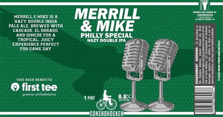 Conshohocken Brewing Merrill & Mike 4Pk 16-oz