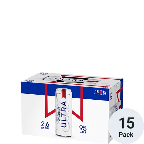 Michelob Ultra 15pk-12oz cans