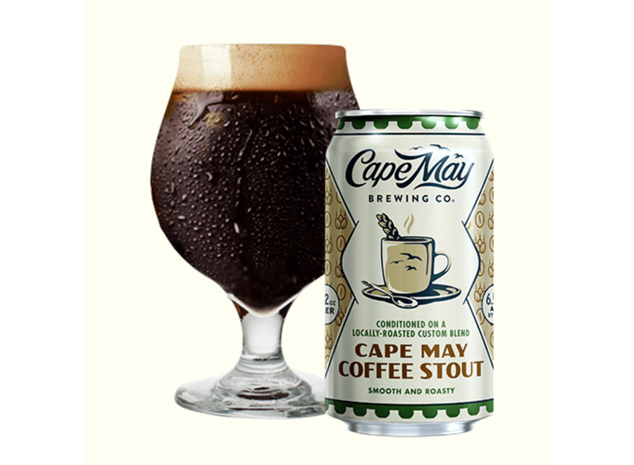 Cape May Coffee Stout 6Pk 12oz can TO