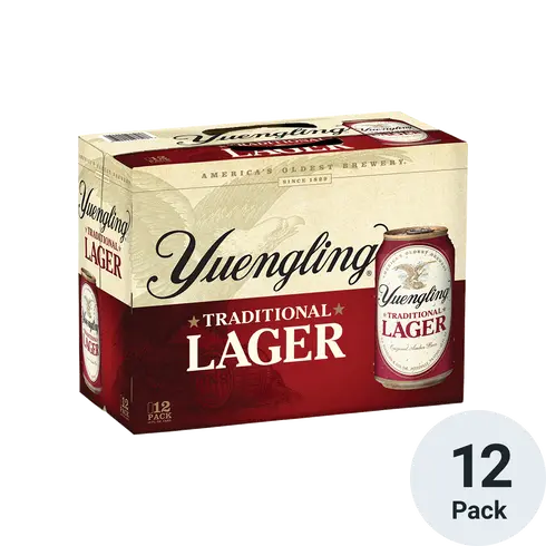 Yuengling Traditional Lager 12pk-12oz cans