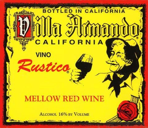 Villa Armando Rustico Red 750ml TO