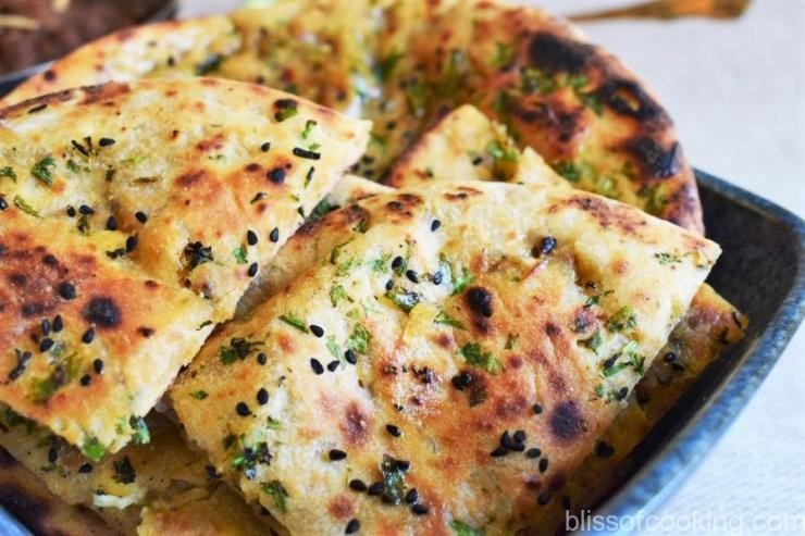 Veggie Stuffed Masala Kulcha