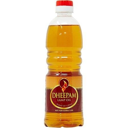 Dheepam Lamp Oil Blend of 5 Oil - 500ml