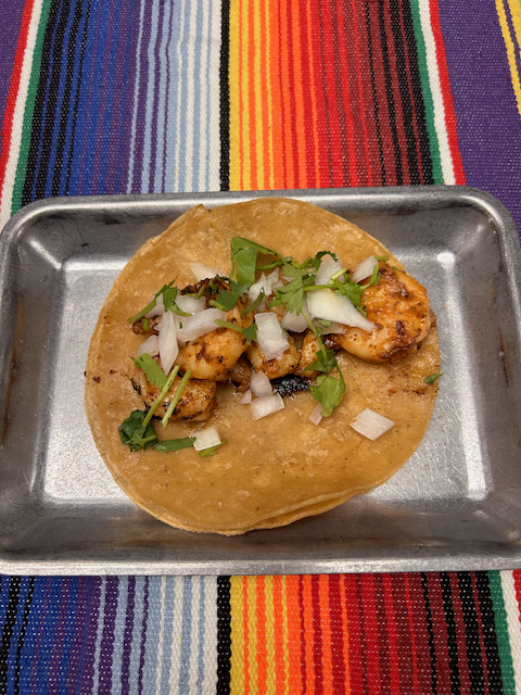 Diablo Shrimp Taco