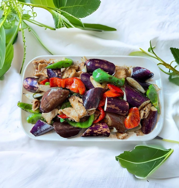 Stir Fried Eggplant