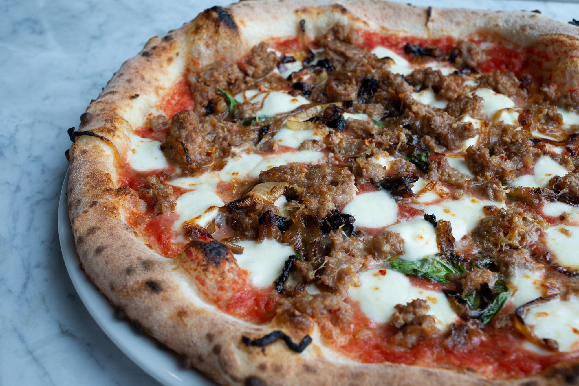 Spicy Sausage Pizza