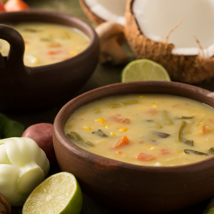 Lime & Coconut Chowder (Vegan/Gluten Free)