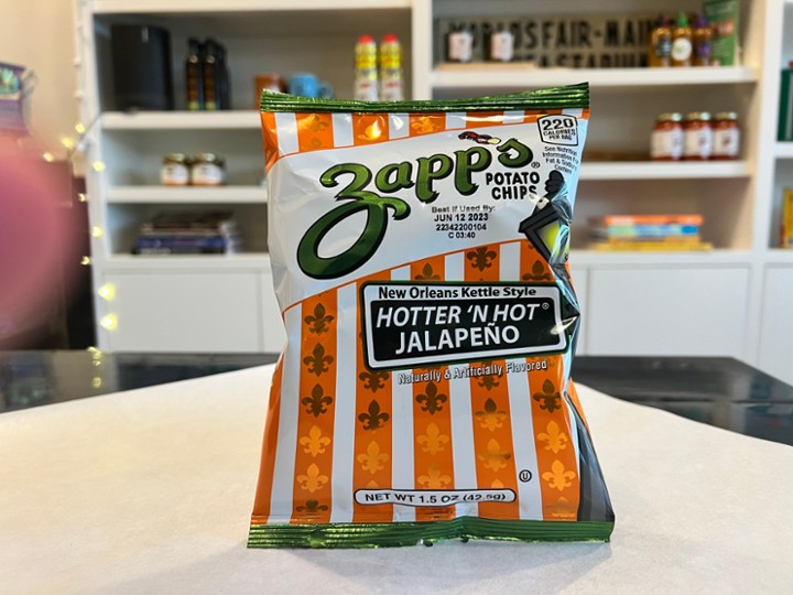 Zapp's Potato Chips Hotter N' Hot Jalapeño