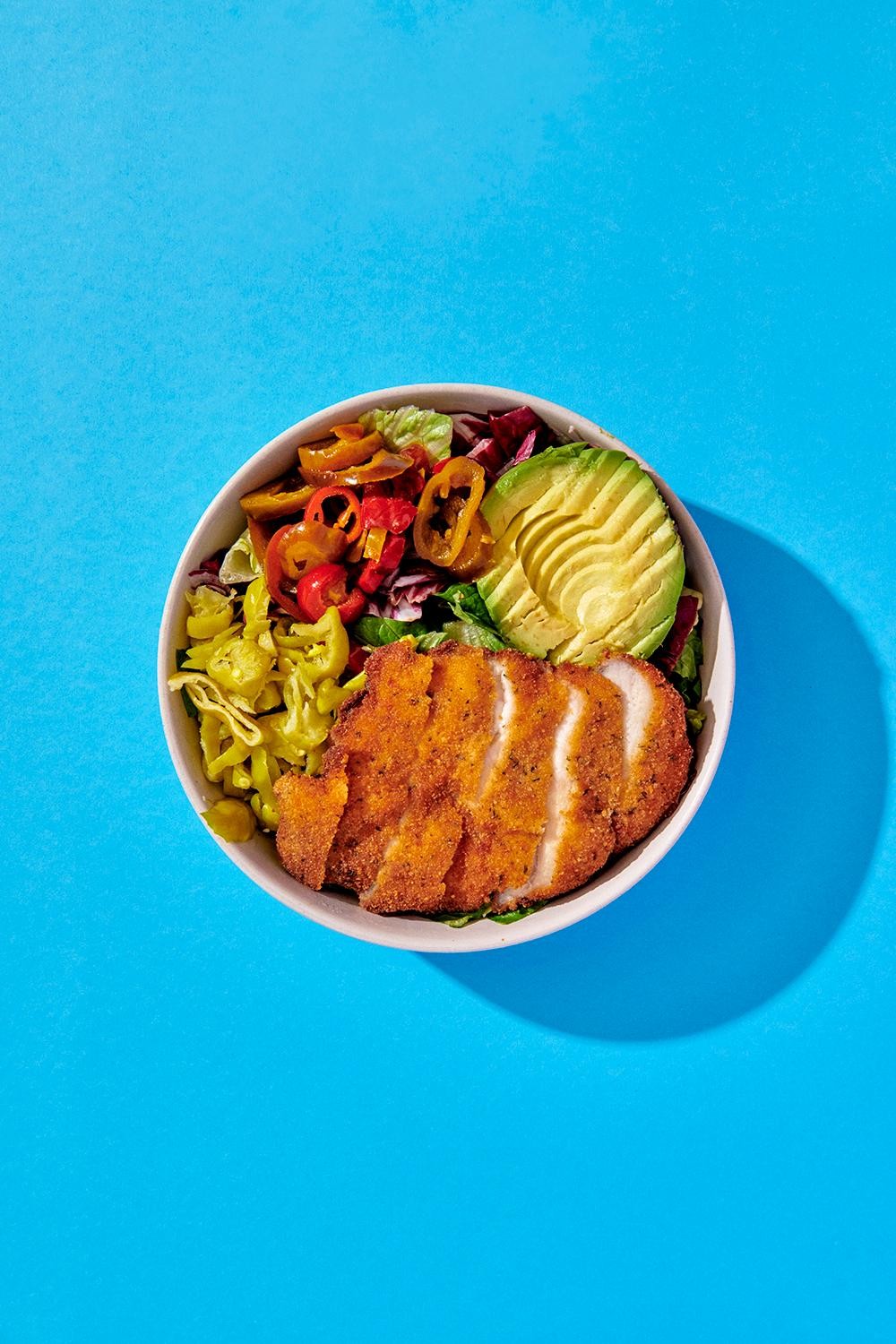 Rainbow Salad (Chicken)