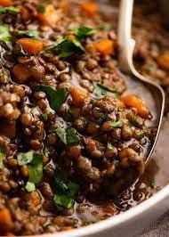 French Lentil and Carrot Soup