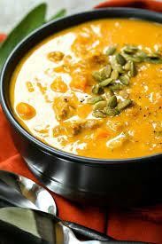 Pumpkin and Sausage Soup