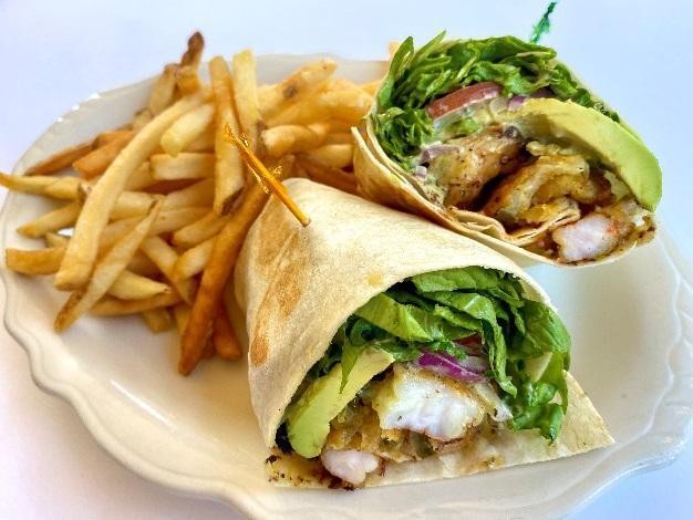 Blackened Shrimp Wrap