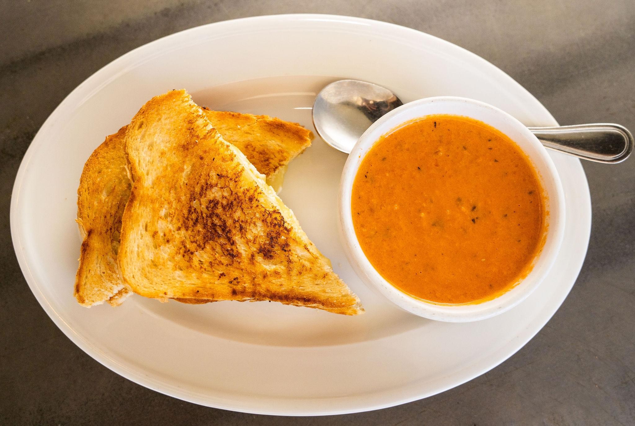 Grilled Cheese + Soup