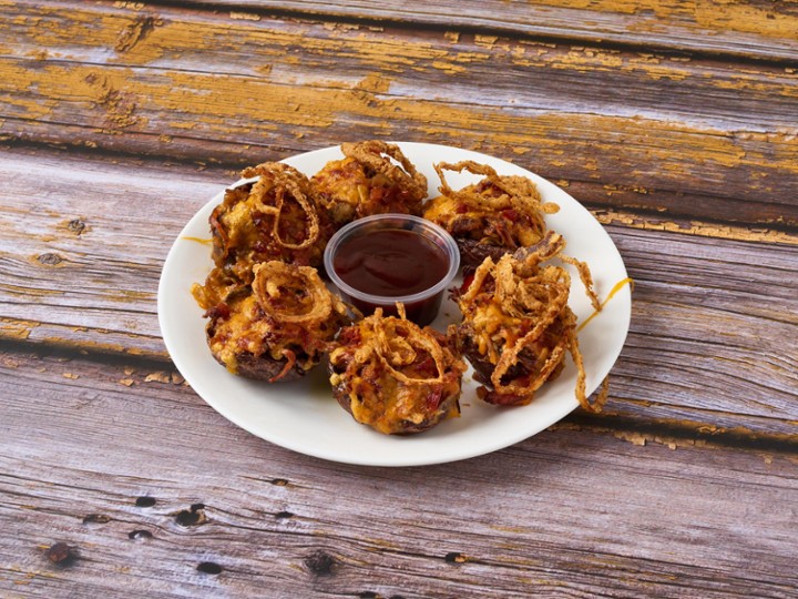 Pulled Pork Potato Skins