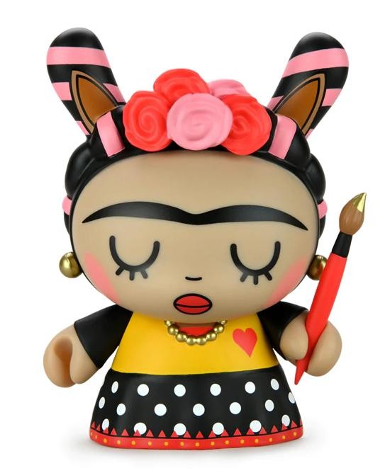 Frida Kahlo 5" Vynil Dunny by Wounded Deer
