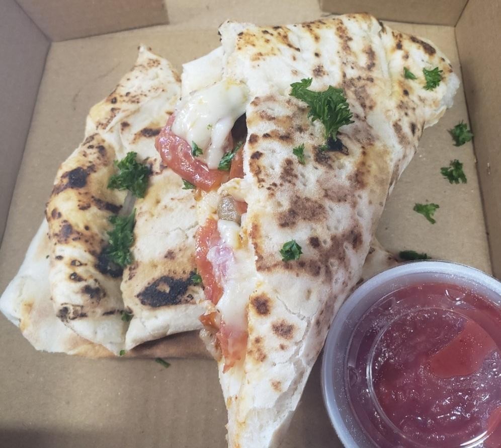 Calzone Foldover with 2 Toppings