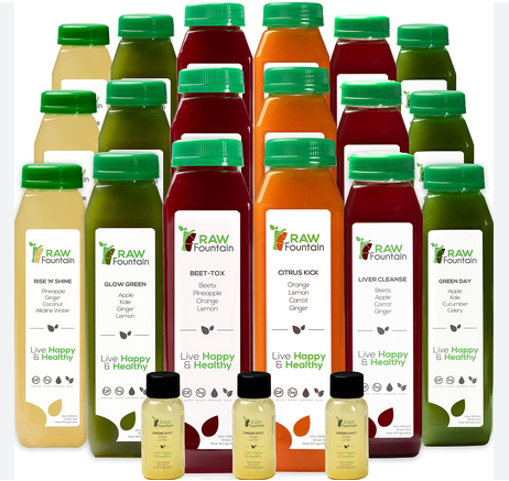 JUICE CLEANSE + WELLNESS JUICE